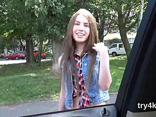 Lovable nympho sucks hard in POV, then gets soaked cunt pounded hard!