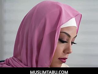 omg, i’m like, totally hooked on bangin’ bianca in her hijab with this huge thang!