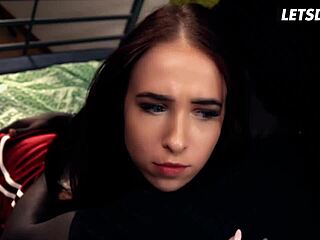 Hey, watch petite German teen Nata Ocean take BBC in hostel! How’s that tight pussy handling it?