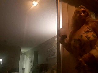 Dulcemendra the Latina pornstar reveals her tits outdoors in a voyeur POV scene