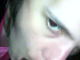 Hey, this white girl is all about sucking that cock in a passionate blowjob session