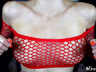 Slippery Titfuck With Big Boobs And Wiry Cock Cumshot In Tank Top