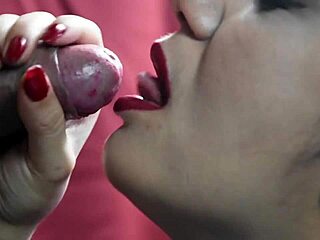 European couple in close-up pov