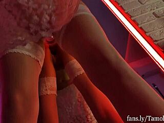 tamoki teases with dildo after long day