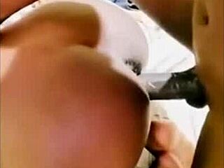 Ebony Seduced by Massive BBC in Homemade Action