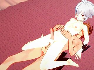 Hey, wanna see Tartaglia and Kazuha in hardcore action? This Genshin Impact hentai is wild!