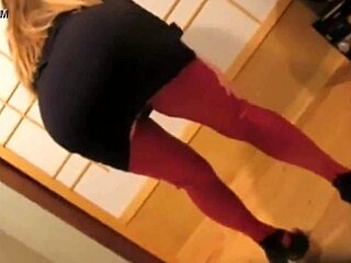 elena's hot striptease with ripped clothes and ass shaking 😏