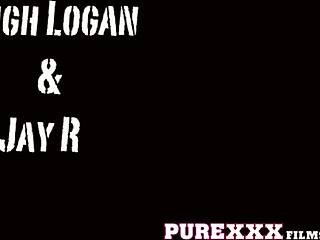 superb blonde takes a hot facial after blowjob, cum dripping on small tits