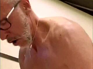 Bull's Cum in Mouth Video