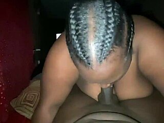 Best Head Ever: Ebony Swallows Monster Cock POV