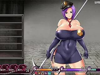 i saw karryn cum just from dancing in prison hentai