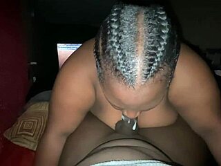 Best Head Ever: Ebony Swallows Monster Cock POV