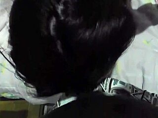 Hey, wanna see Black Amy suck and give a wild footjob on a huge cock?