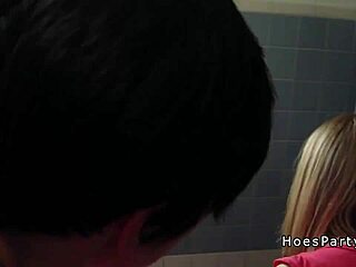 Sex Tape of Two Sluts at Real Group Party