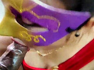 i watch the horny bengali milf give a sloppy blowjob to her boss