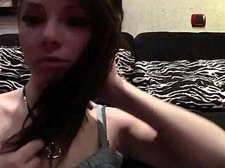 Amateur POV Busty Babe Riding Cock with Dirty Talk, Close-Up Shaved Oral and Intense Action