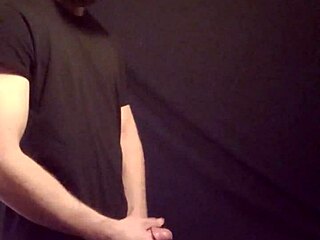 Hey, this gay guy is jerking off solo with toys, cock, and cumshot action