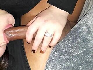 Milf sucking cock like a pro