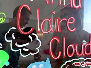 Anna Claire Clouds Sucks Monster Cock