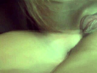 Young amateur teen couple explores wild bedroom action