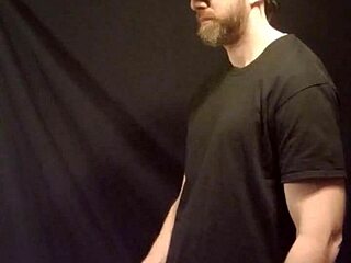 Hey, this gay guy is jerking off solo with toys, cock, and cumshot action