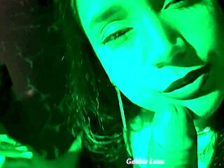 Young whore dances on cheese and gives ass in club with Gabbie Luna and Rennan Luna pole dance gape anal creampie.