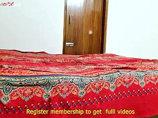 Desi housewife seduced intensely in bedroom by friend's husband