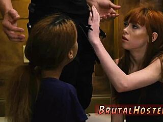 Master dominates sexy 18+ girls Alexa Nova and Kendall in hardcore bondage 😈🔗