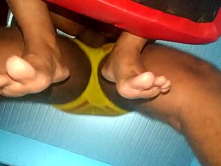 Exploring intimate connections with a dark-haired woman in a suggestive encounter, focusing on her curves and the rhythmic movements.