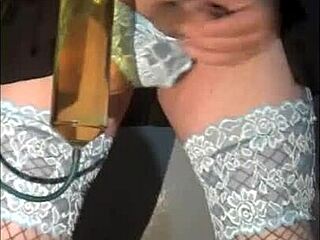 Mark Wright, the bisexual crossdressing sissy, shares his homemade story of swallowing piss and cum while getting fucked from behind.