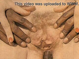 Hey, vintage interracial threesome with anal and blowjobs 😏