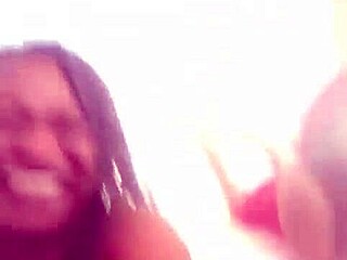 Girlfriend Plays With Friend's Feet On Webcam!