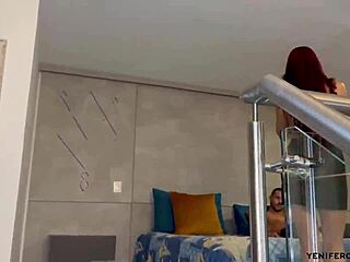 Homemade college video shows petite Latina stepsister getting assfucked and creampied by her stepbrother.