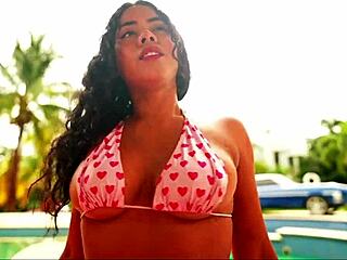 Sunny Day of Lesbian Roommates Sharing Intimate Moments Outdoors