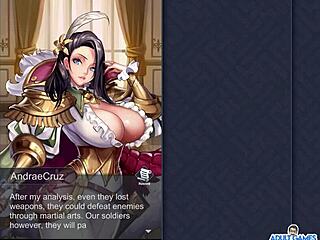 Caressing And Sucking Tenka's Massive Big Tits And Nipples In Anime Hentai