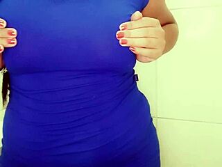 Security camera catches model Suellen Santos in action