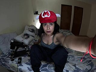 i'm super maria, ready to clean those pipes with my mouth and toys