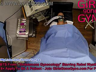 Behind-the-Scenes with Rebel Wyatt Compilation at GirlsGoneGyno