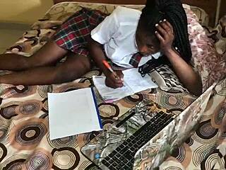 huge big black cock monster fucking teen 18+ pussy deep and hard, ending with creampie explosion