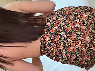 Fucking Naughty Tinder Date in Sexy Tight Dress Bent Over