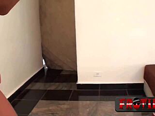 hey, watch this married latina give her ass to the gangbang crew - andressa rio and celine salles rocking it!