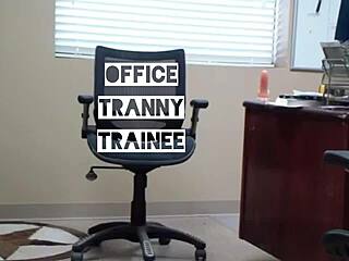 Staci teases with her feet in the office, episode 3 😏