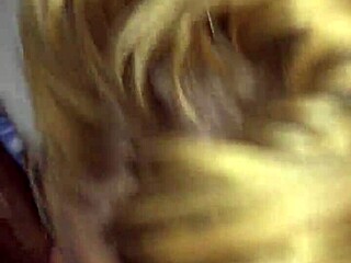 Amateur Eats Big Black Monster Cock Interracially