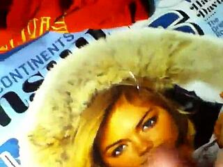 B Dick Slams Kate Upton with Facial