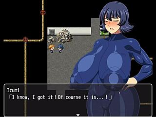 Shipwrecked spaceship hentai game ep 4 with sexy alien photoshoot