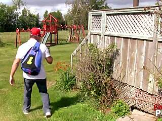 Blow Me Pov - Fairy Inked Babe Gags on Cock in Public Uniform