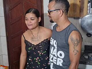 the nerd actor arrives with his husband napping and eats me right at the kitchen sink then we go to the bedroom and he wakes up and wants to join trailer