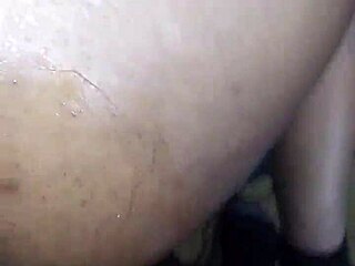 bbw gets her hairy pussy squirting from rough ass fuck