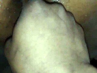 bbw gets her hairy pussy squirting from rough ass fuck