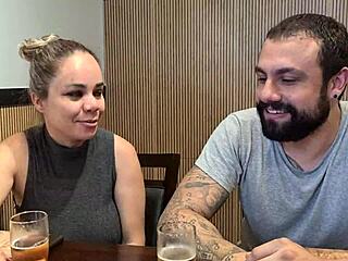 Talk Sex: I Took the Submissive Slut to Eat Something, Then Thrust My Cock Into Her Pussy